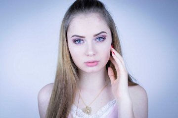 Valentina SWAROVSKI (náhrdelník zlatý, krystal béžový)